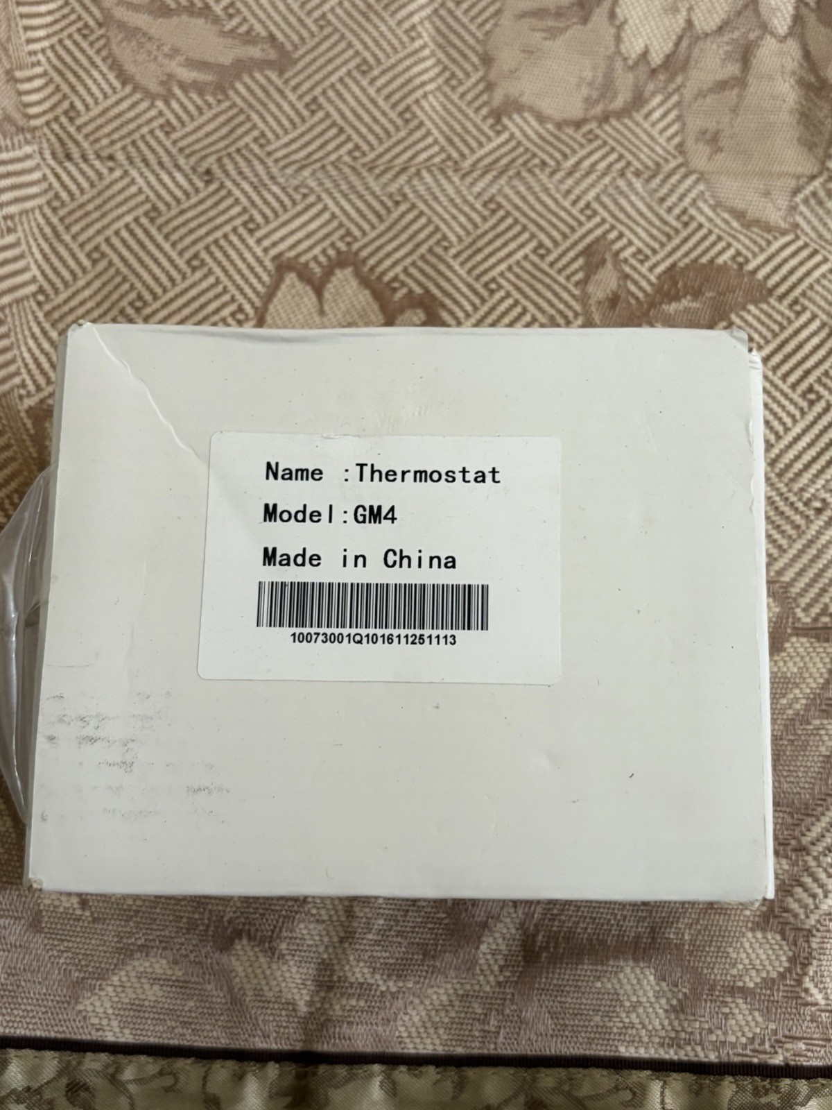 GM4 7-Day Programmable Radiant Floor Heating Thermostat 120V/240V GFCI New