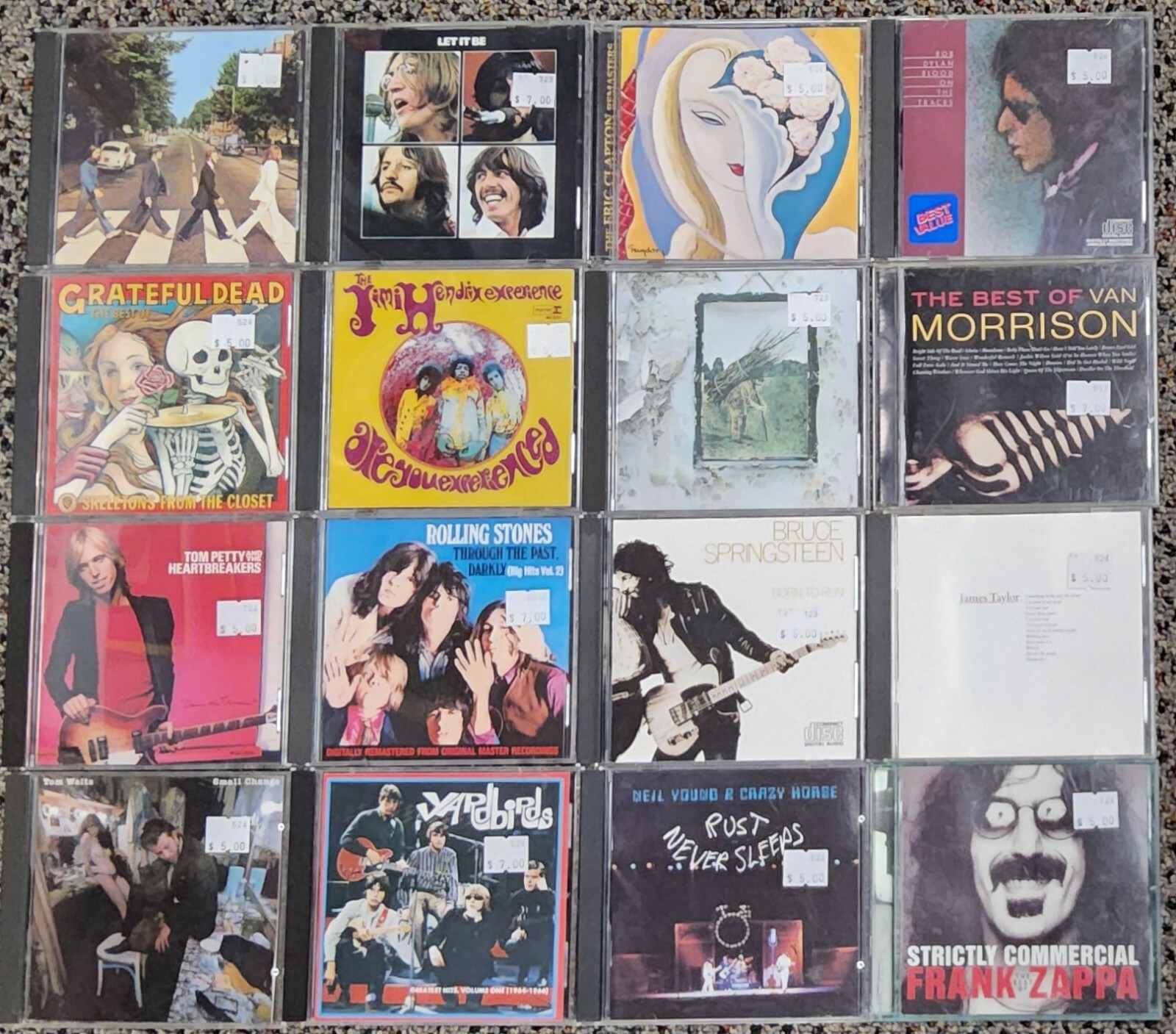 Classic Rock CD $4.00 each OR Buy 2-10% off, 3-20% off, Buy 4 or more 30% OFF!!