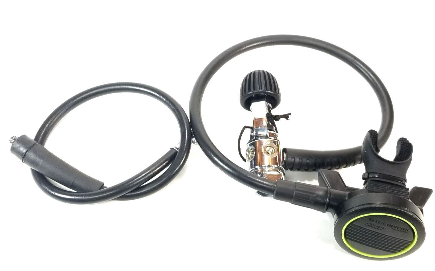 US Divers Aqua Lung Select Regulator Set Scuba Dive 1st & 2nd Stage Yoke