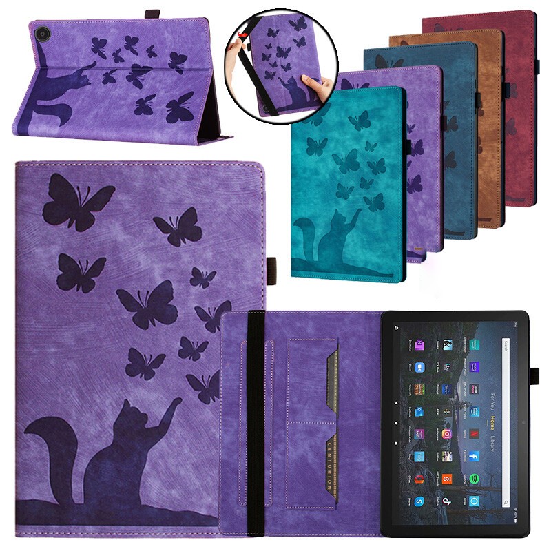 Kids Flip Leather Case Stand Cover For Amazon Fire HD 10 2023 13th Gen 10.1"