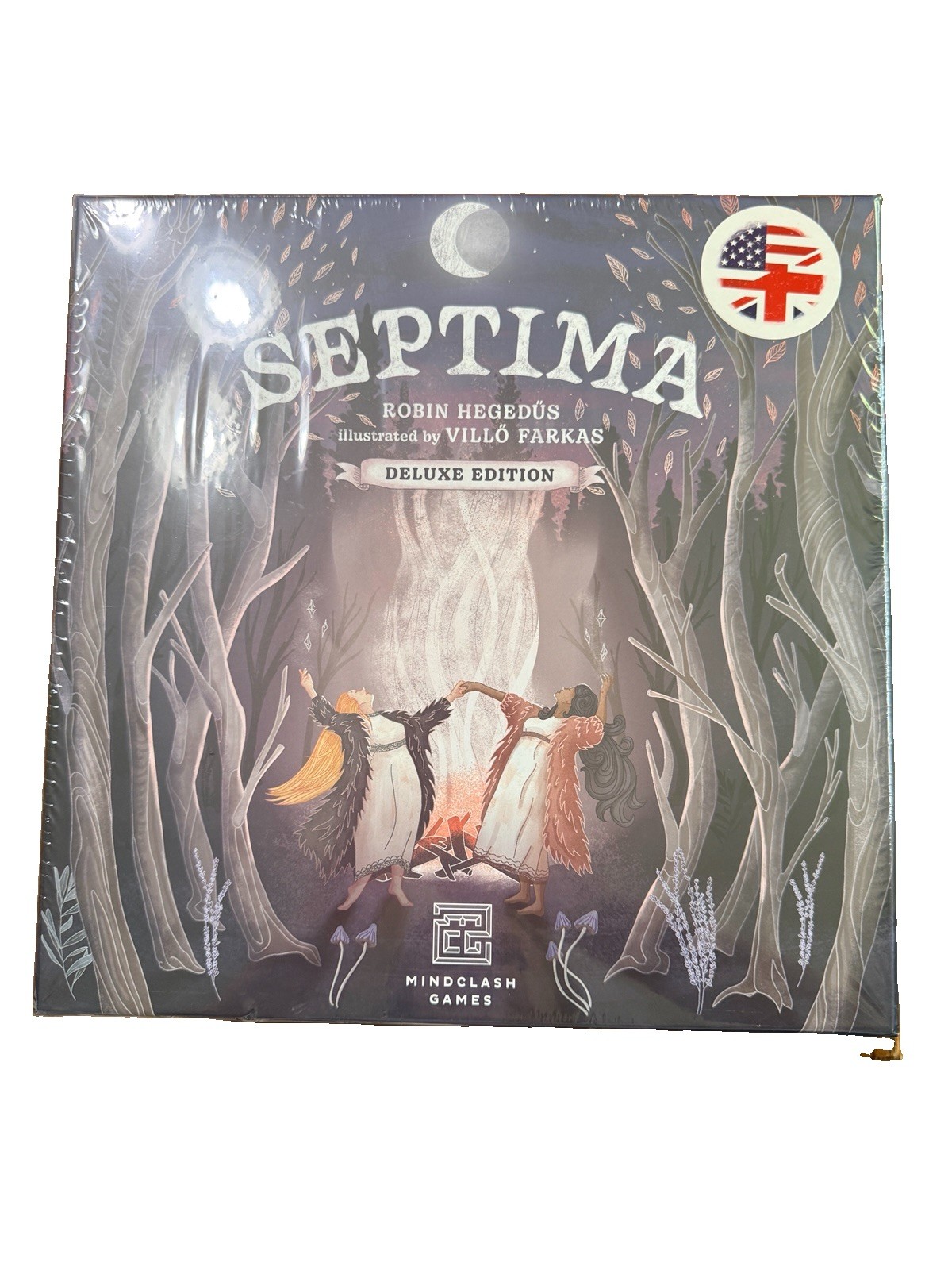 Septima Deluxe Edition Kickstarter Board Game NEW in Shrink!