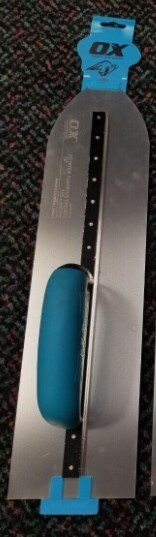 Ox Tools Pro 18"/115x450mm Pointed Flooring Trowel (1 piece)