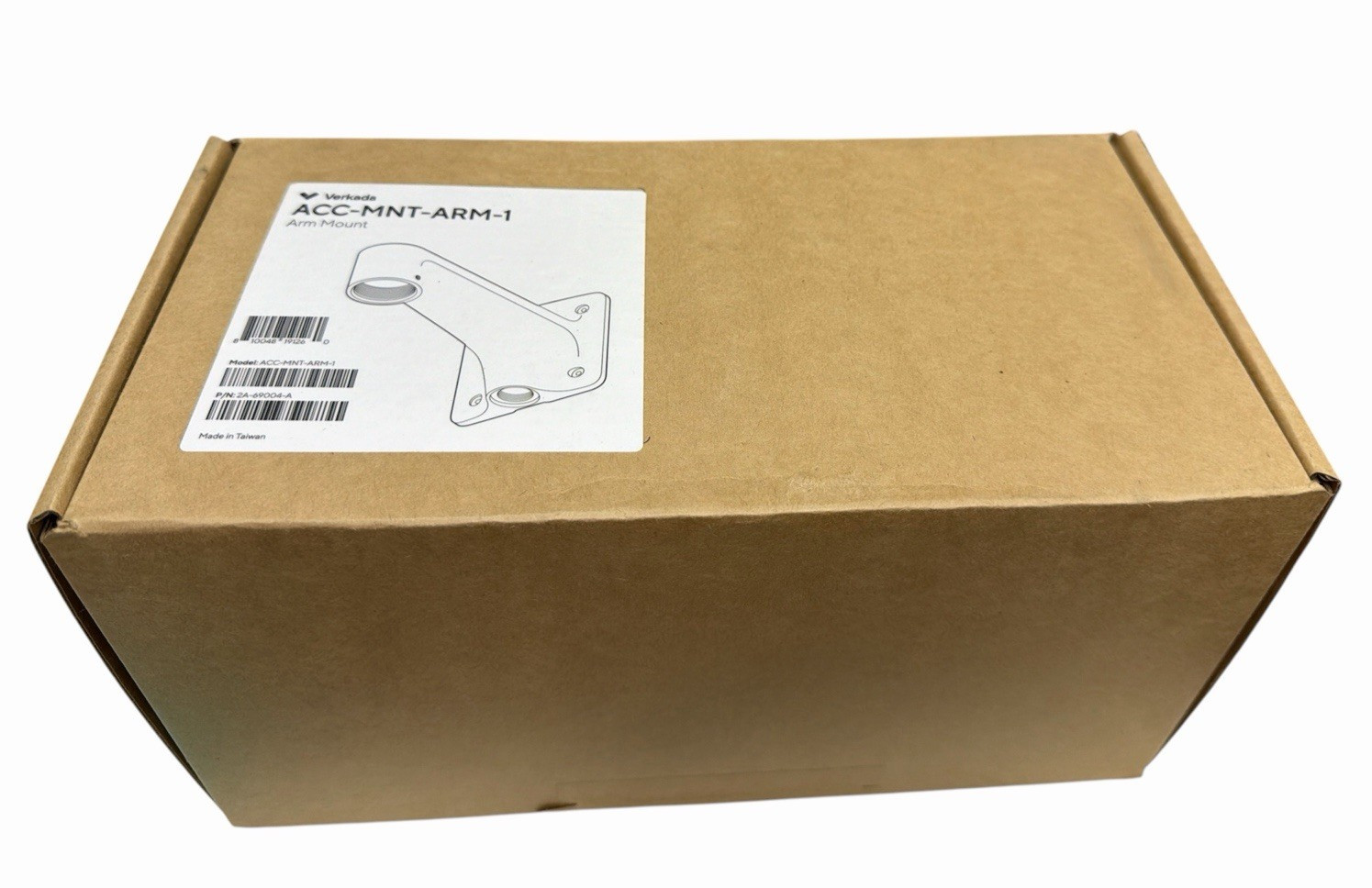 Verkada ACC-MNT-ARM-1 White Arm Mount Dome Series/Fisheye/Multisensor Cameras
