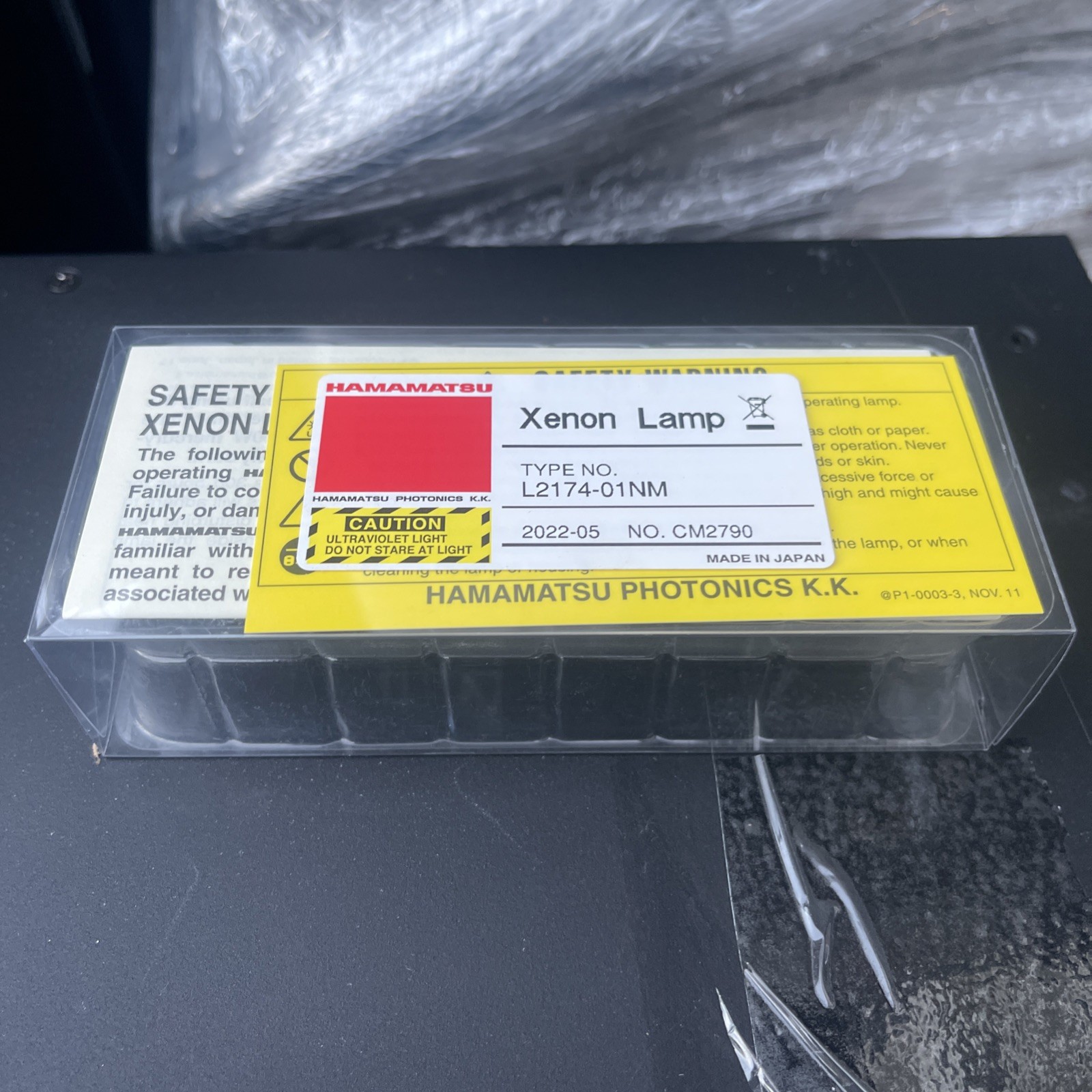 HAMAMATSU XENON LAMP L2174-01NM
