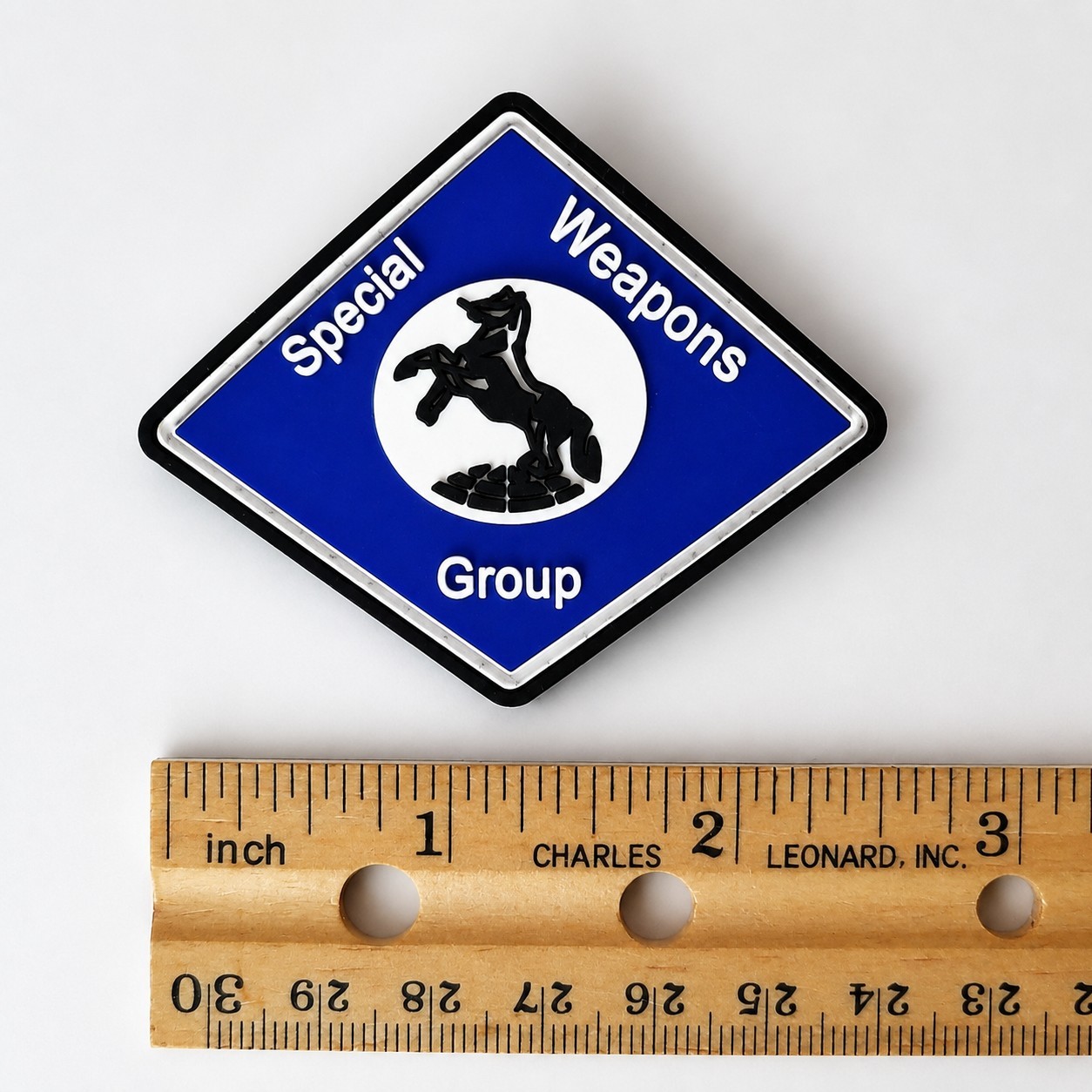 Special Weapons Group Marine Corps PVC Hook & Loop Patch New Military