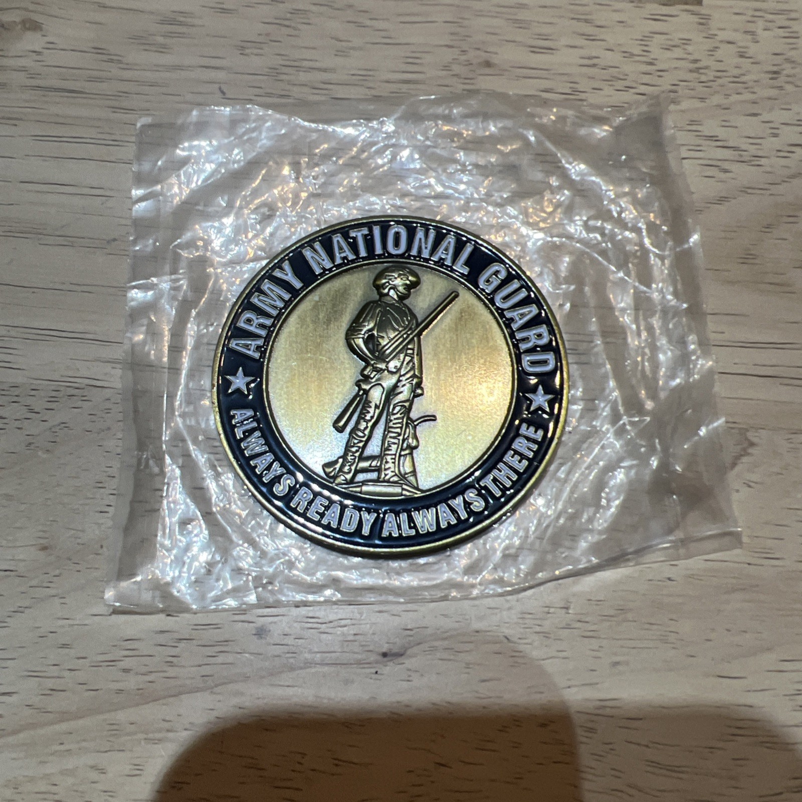 National Guard Extend to Defend Always Ready Always There. 2” Challenge Coin.