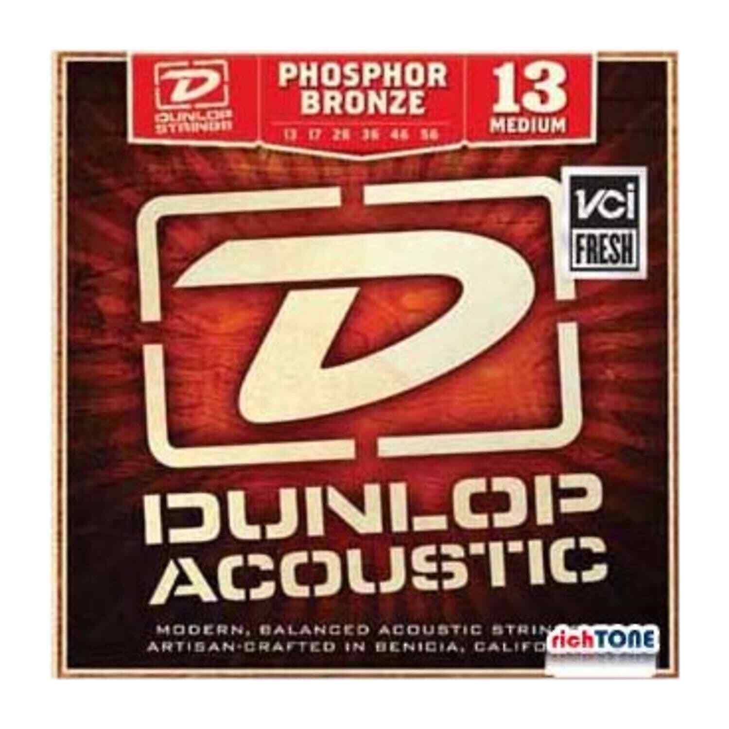 Dunlop DAP1356 AG-PHB MEDIUM Acoustic Phosphor Bronze Strings