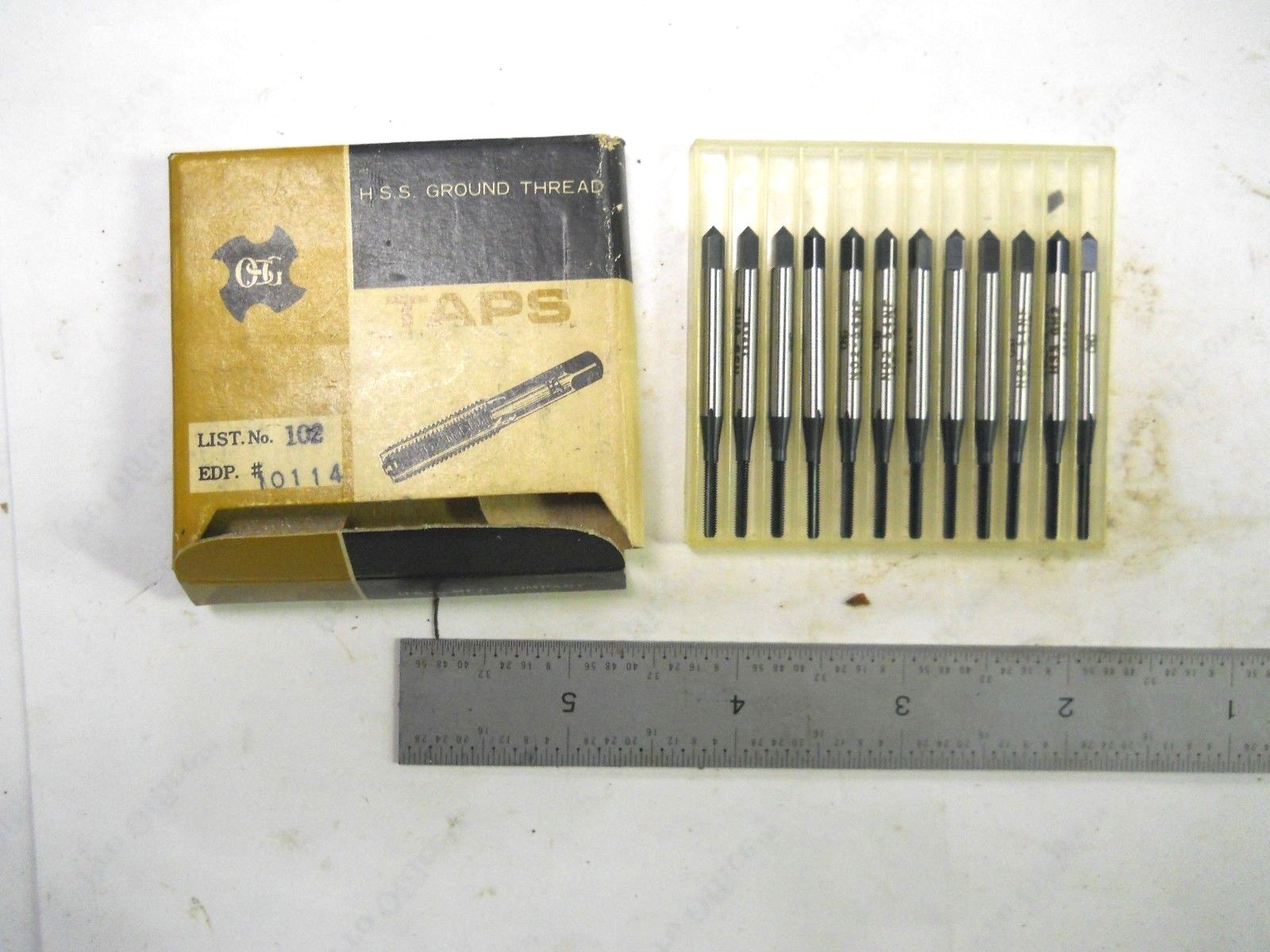 12- NEW OSG  # 2-64 GH2  3 Flute Steam OxideTaps