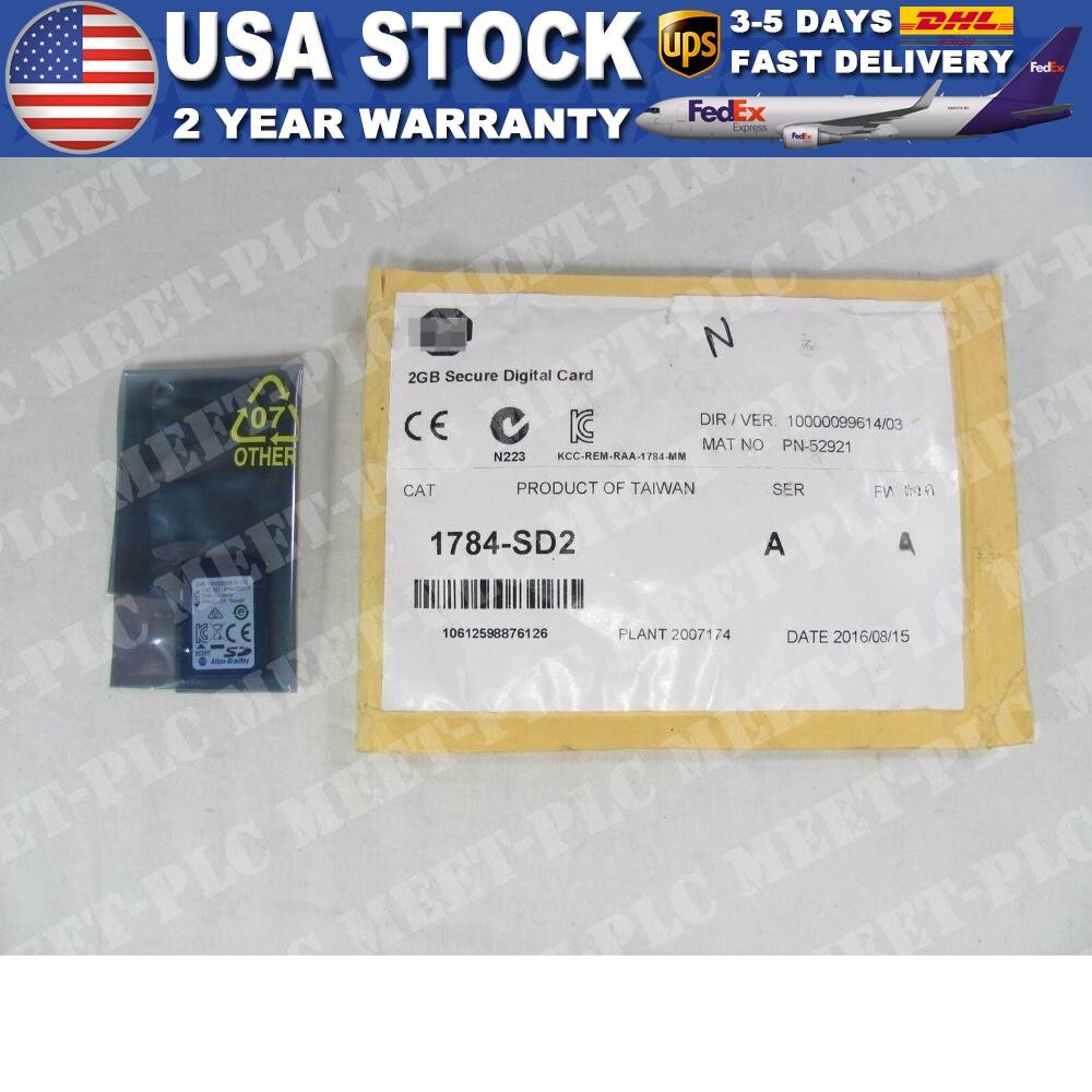 1784-SD2 ControlLogix Secure Digital Card Brand New AB Sealed 1784SD2