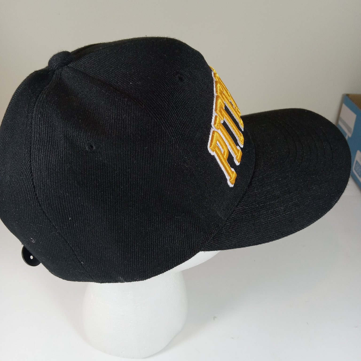 Semper Fi Pittsburgh Snapback Hat Adjustable Black Wool Baseball Cap