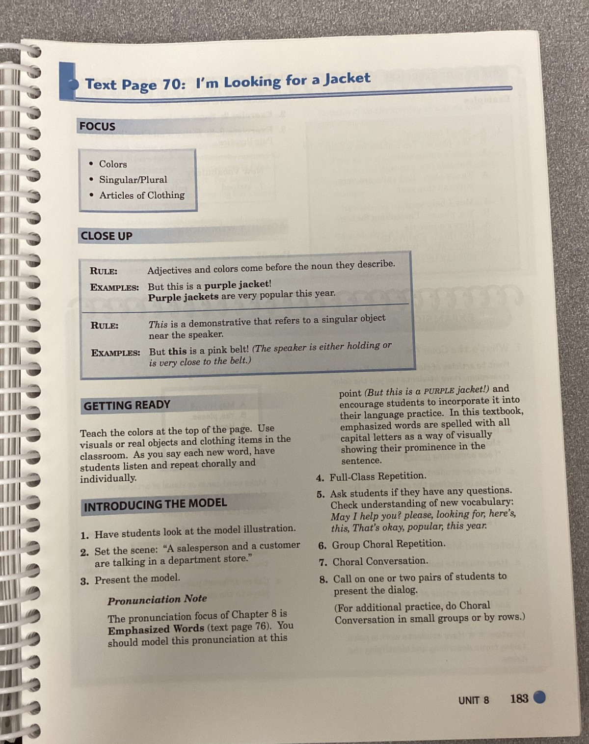 Side by Side Plus Book 1 Teacher's Guide