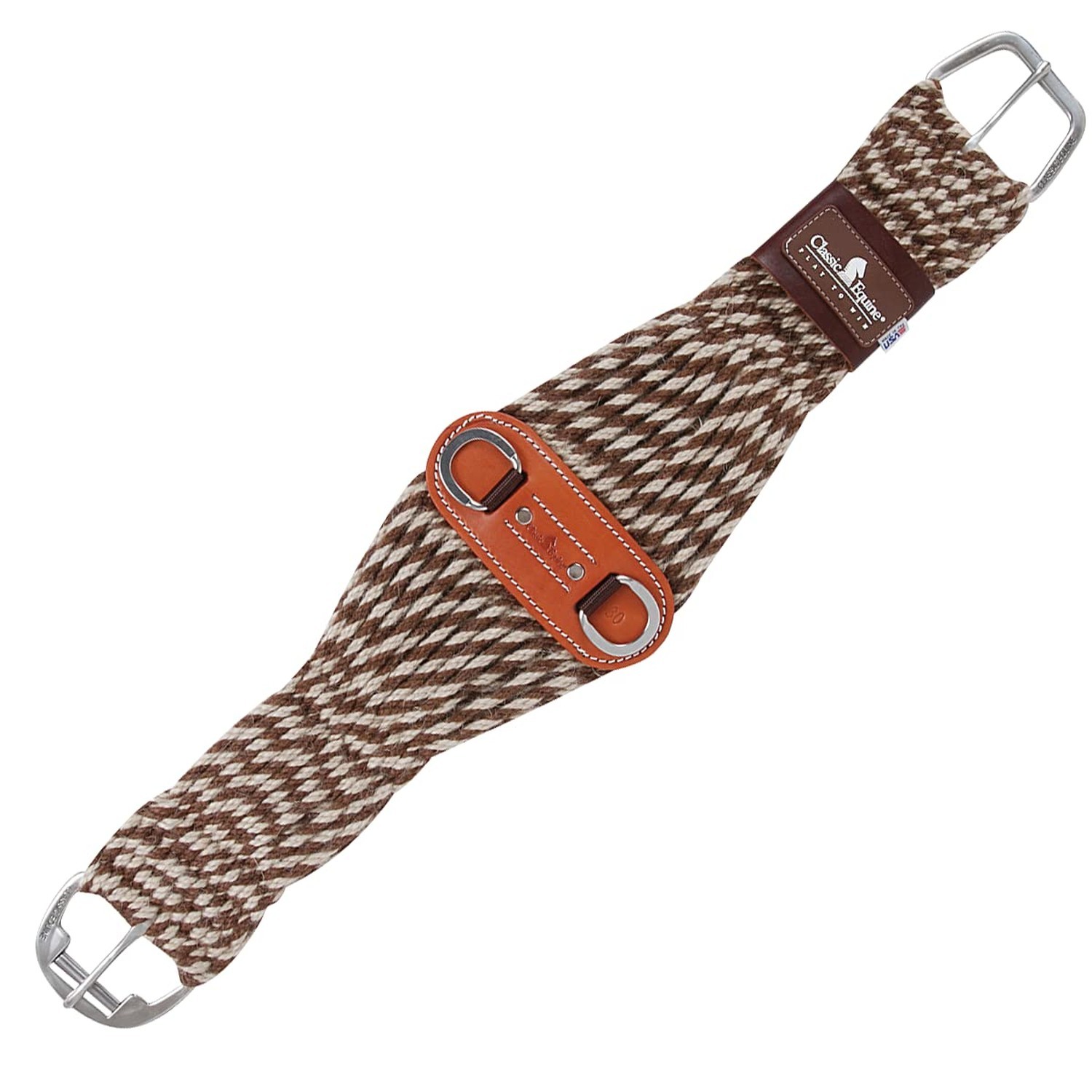 Classic Equine Classic Roper Cinch Mohair/Alpaca 26-inch