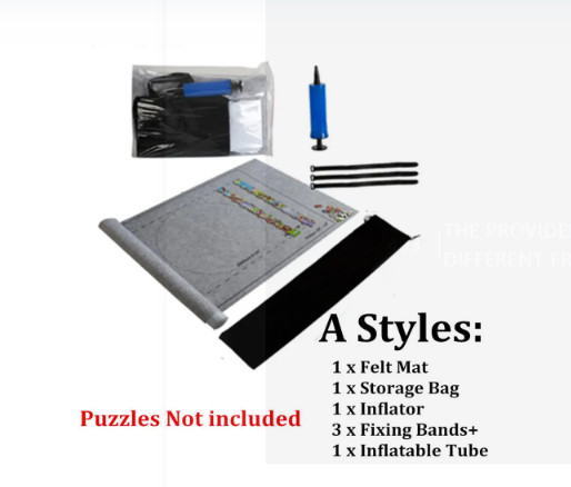 Puzzles Mat Jigsaw Roll Felt Mat Play