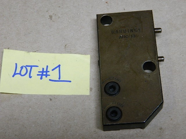 Hardinge AHC-13 SLIDE VERTICAL CUTT-OFF TOOL Lathe Turret Tooling LOT # 1