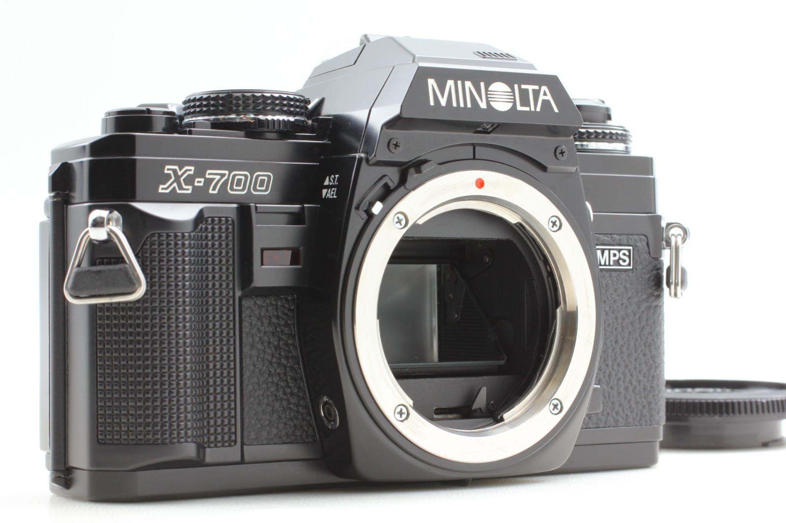 LATE MODEL【TOP MINT w/Cap】 Minolta New X-700 MPS 35mm SLR Film Camera Black Body