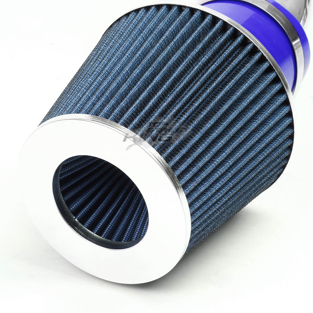 CHROME COLD AIR INTAKE INDUCTION PIPE+BLUE FILTER FOR 02-06 ALTIMA/MAXIMA 3.5