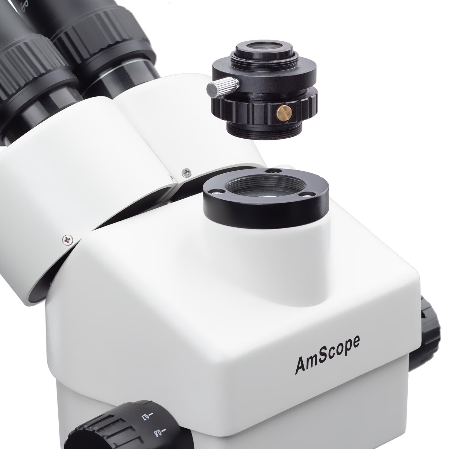 AmScope AD-C20-03 0.3X C-mount Lens Adapter for Video Camera Microscopes
