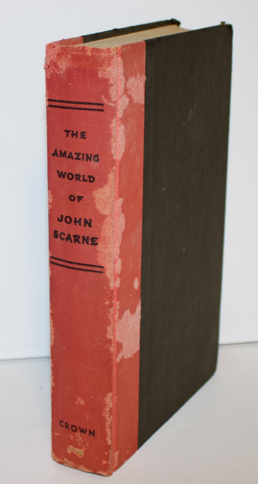 THE AMAZING WORLD OF JOHN SCARNE CARD GAMBLING FIRST EDITION BOOK 1956