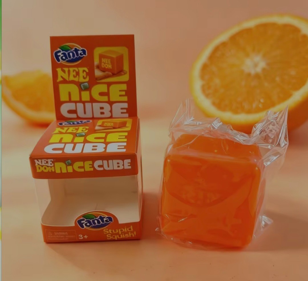 NeeDoh Nice Cube Soft Squishy Sensory Fidget Stress Relief Toy