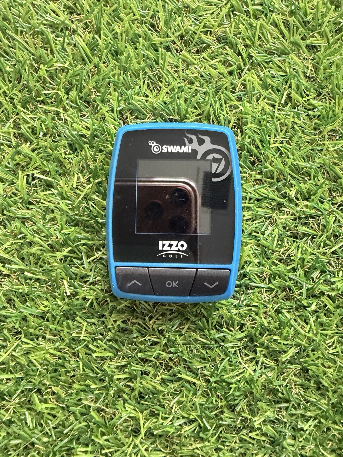 Izzo Golf Blue Swami Kiss GPS Rangefinder Magnetic Hold Tested