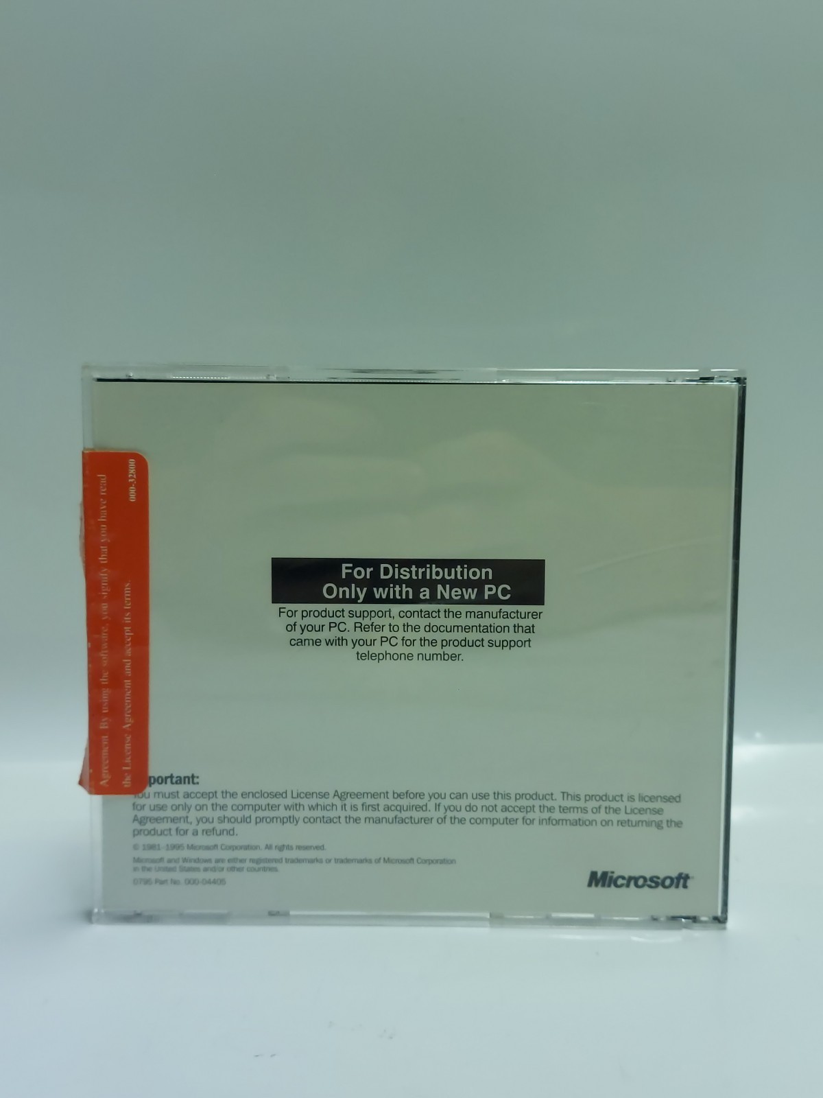 Microsoft Windows 95 Original Install CD-ROM