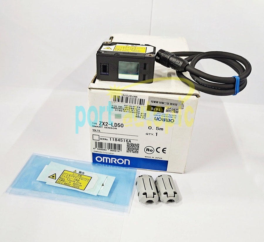 1x NEW Omron ZX2-LD50 Laser Sensor