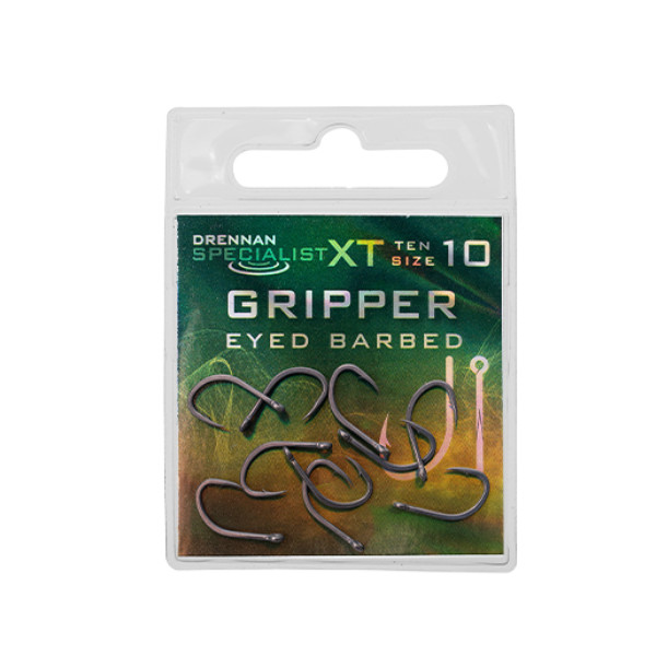 Drennan Specialist XT Gripper Beaked Point High Carbon Specialist Fishing Hooks