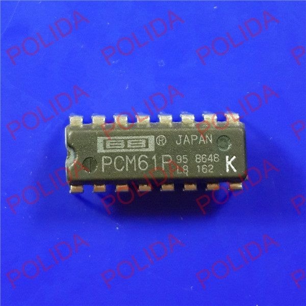 5PCS Audio DAC IC BURR-BROWN/BB DIP-16 PCM61P-K PCM61P K PCM61PK