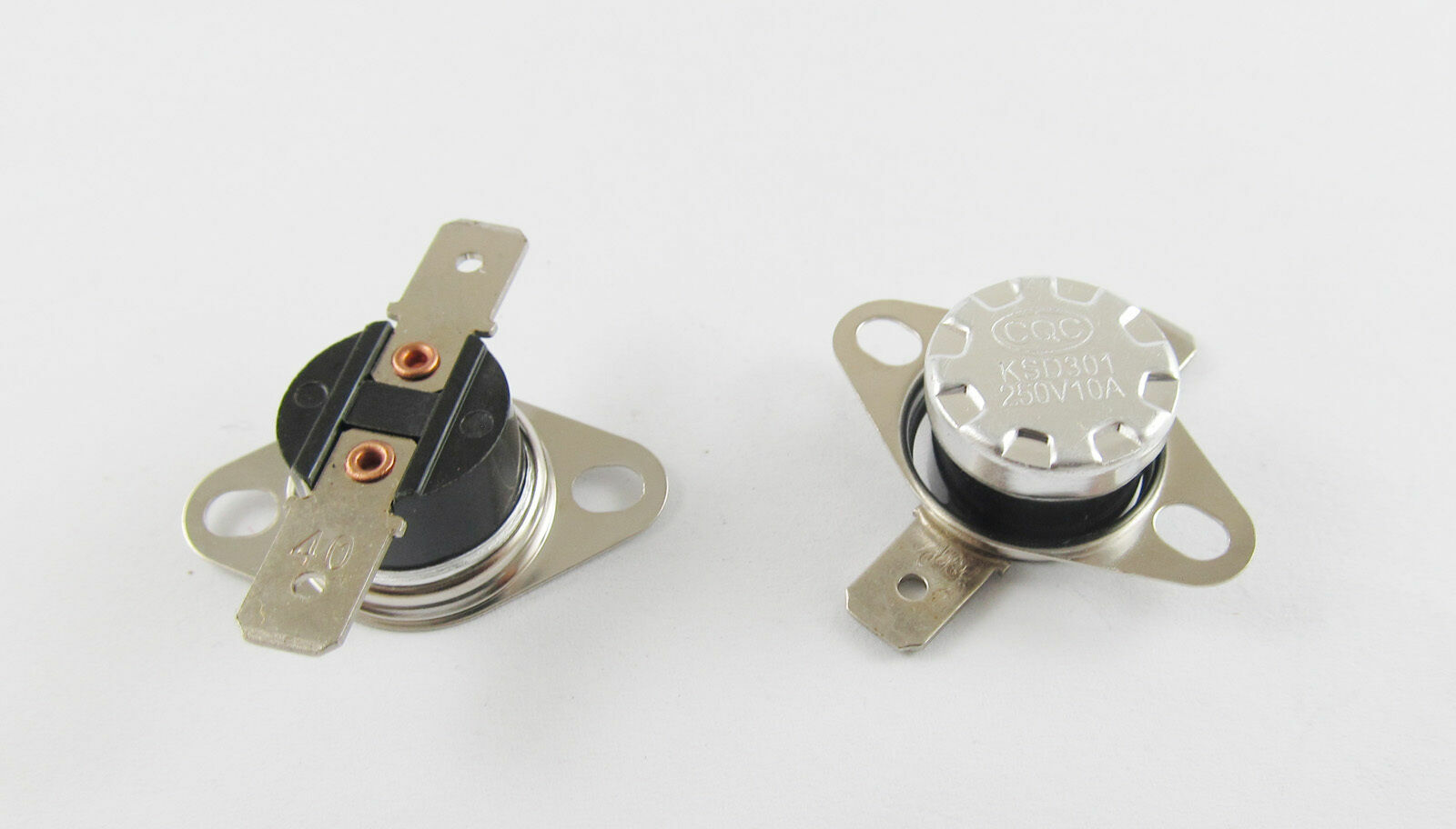 5pcs KSD301 Temperature Controlled Switch Thermostat 40°C N.O. Normal Open