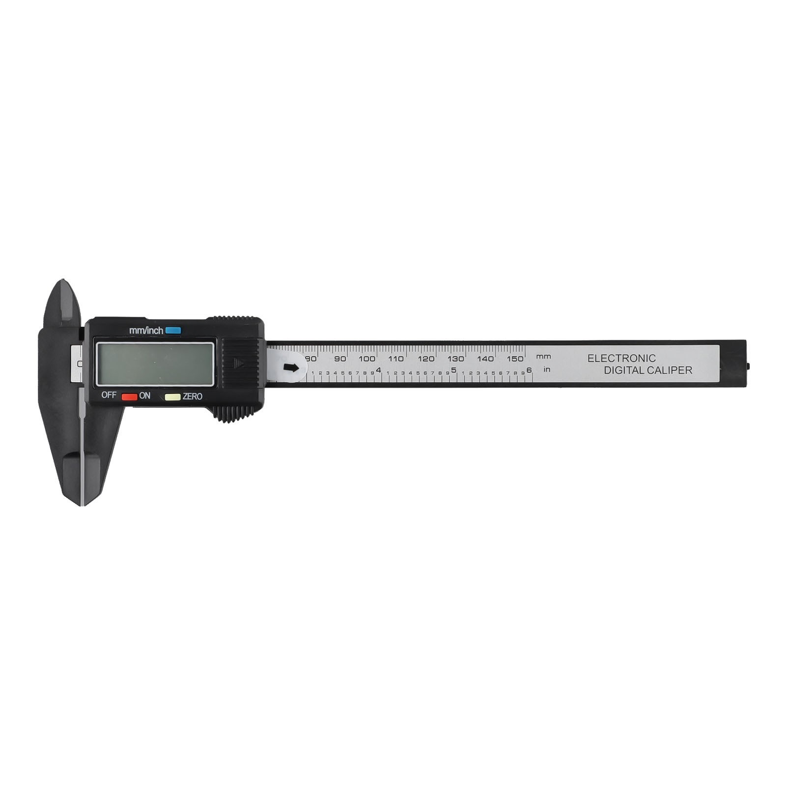 Vernier Caliper Digital Electronic Gauge Carbon-Fiber Micrometer Ruler 150mm