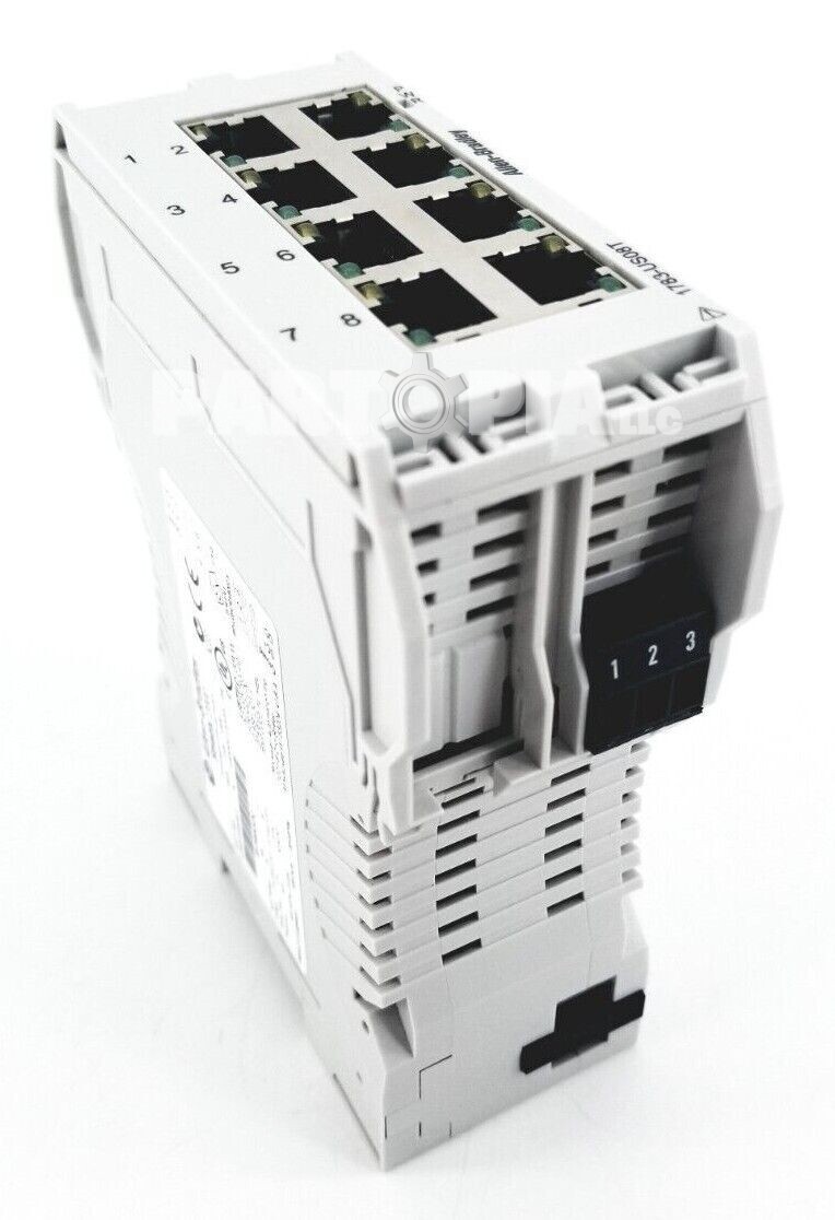 Allen Bradley 1783-US08T /A, Unmanaged Ethernet Switch, DIR/VER 10000013323/06