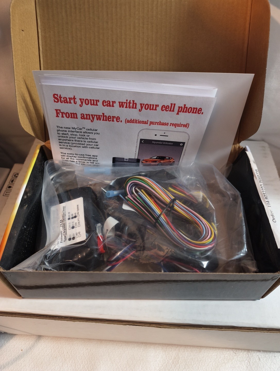 Remote Car Starter Kit - Cellphone Car Starter