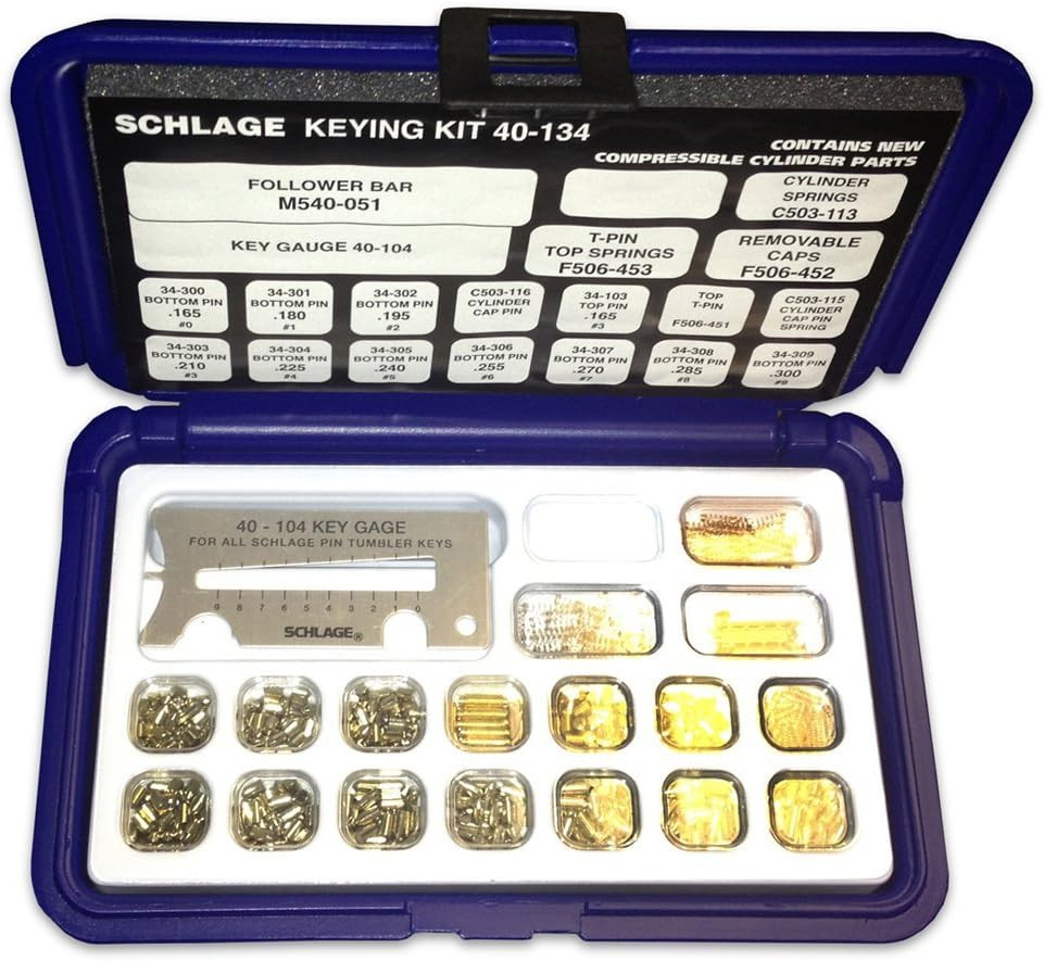 Schlage 715393 Pin Tumbler Keying Kit