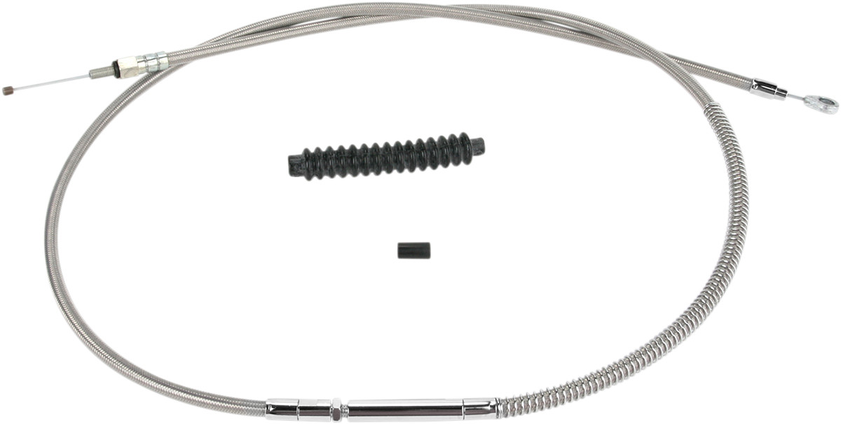 BARNETT - High-Efficiency Stainless Clutch Cable +6" for Harley | 102301000000