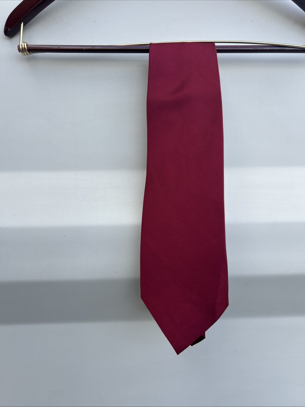 Robert Stock Red Silk Classic Tie