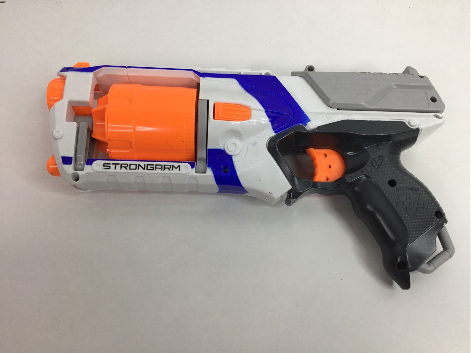 Nerf Strongarm Elite N-Strike Blaster Gun Rotating Barrel / No Ammo