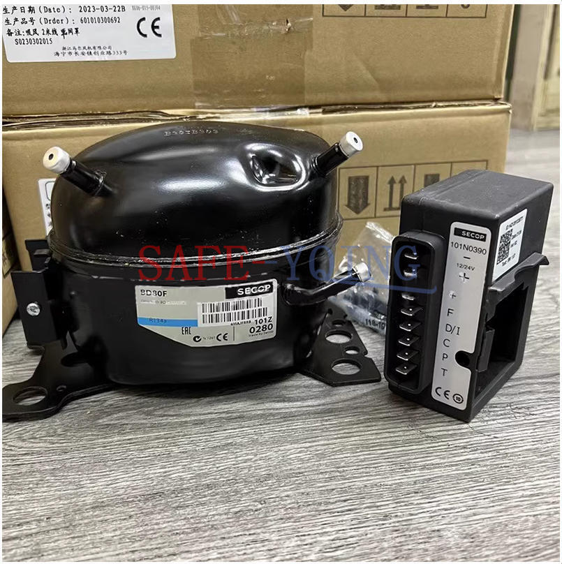 New Secop Compressor BD80F 101Z0280 and Electronic Controller 101N0390