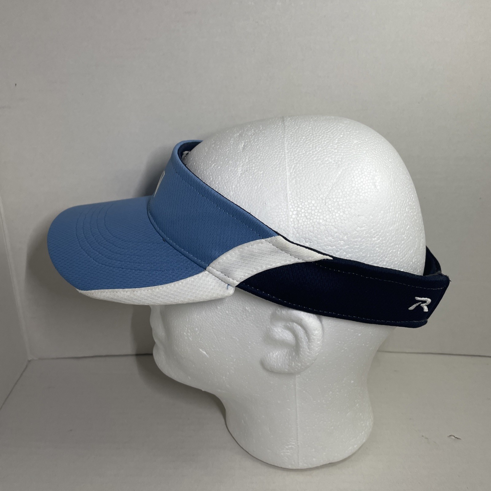 Lake Norman Richardson Visor Blue Strapback Size Medium-Large