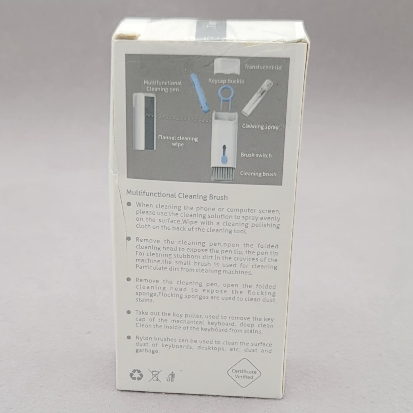 Multifunctional Cleaning Brush Kit for Electronics Keyboards Screens