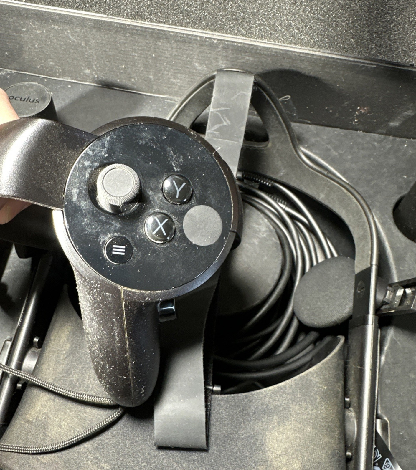 Oculus Rift Virtual Reality Headset Controllers & Sensors Untested