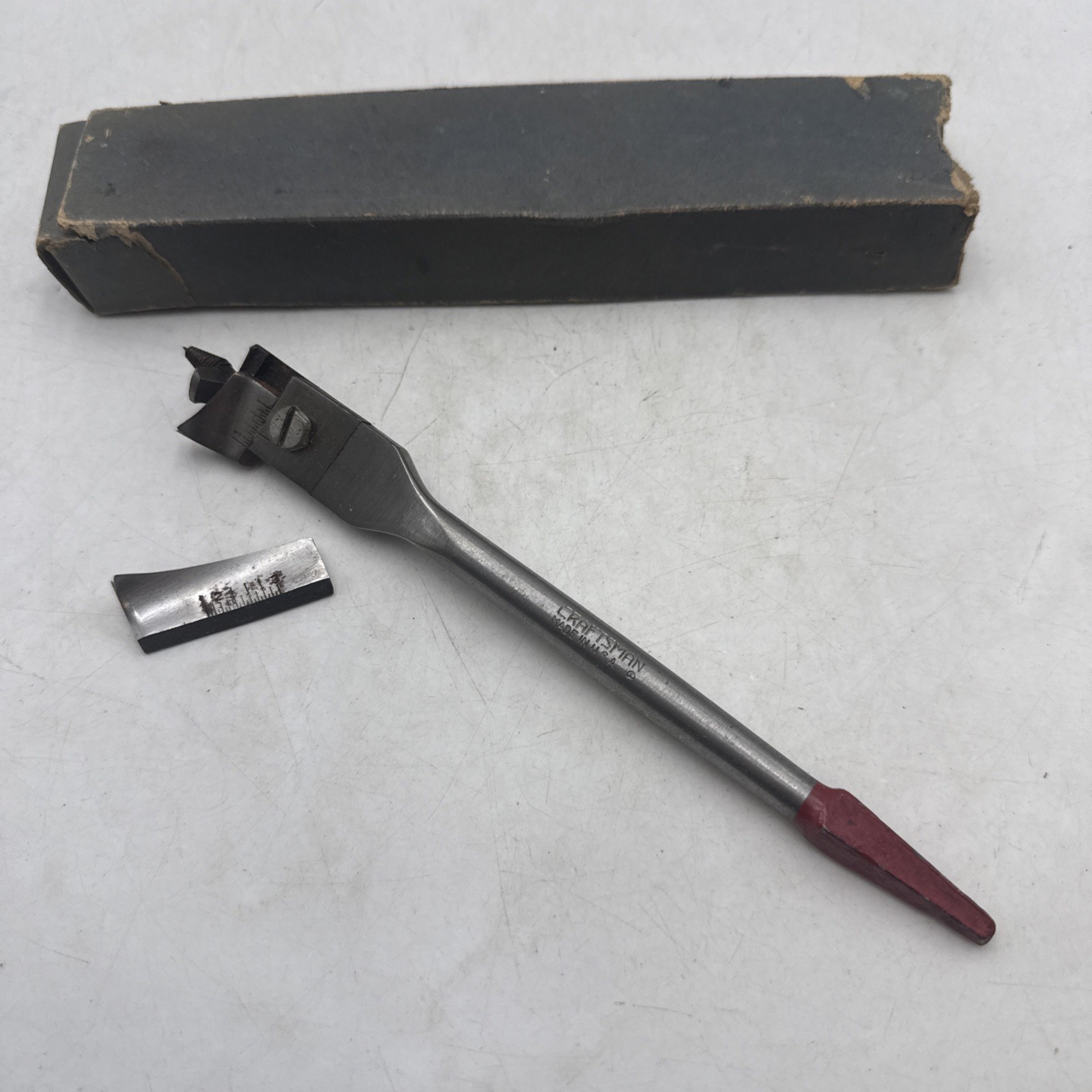 Craftsman USA SOLID HEAD EXPANSIVE BIT 7/8" to 2" Adjustable EXCELLENT COND.