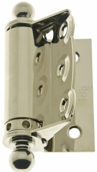 IDHBA Professional Grade Quality Bright Nickel Spring Screen Door Hinges TF