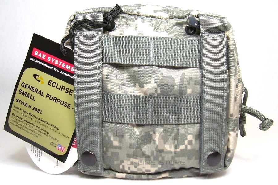BAE Systems ECLiPSE Small General Purpose Utility MOLLE Pouch - universal camo