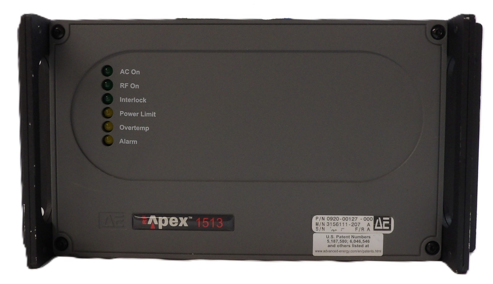 Apex 1513 AE Advanced Energy 3156111-207 1.5kW RF Generator AMAT Untested