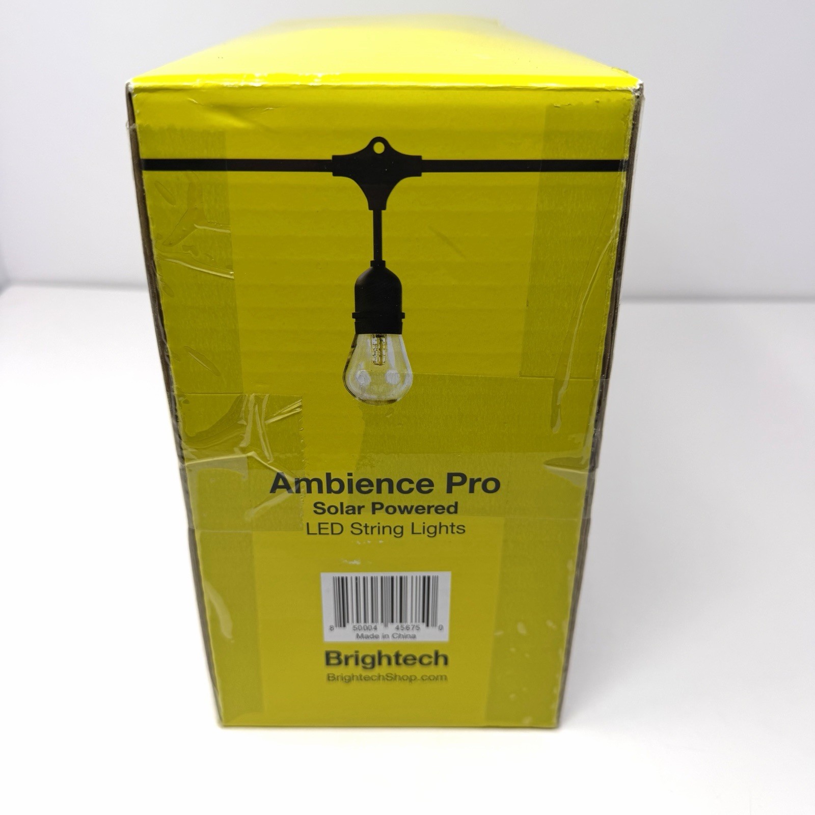 Ambience Pro Solar Powered LED String Lights 48ft Weatherproof Brightech NEW