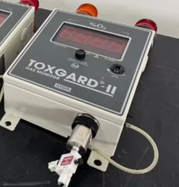 MSA ToxGuard II  Gas Monitor # A-TOX-14-BM-I-2-1-B-0-0-0-0-0-0-0-0