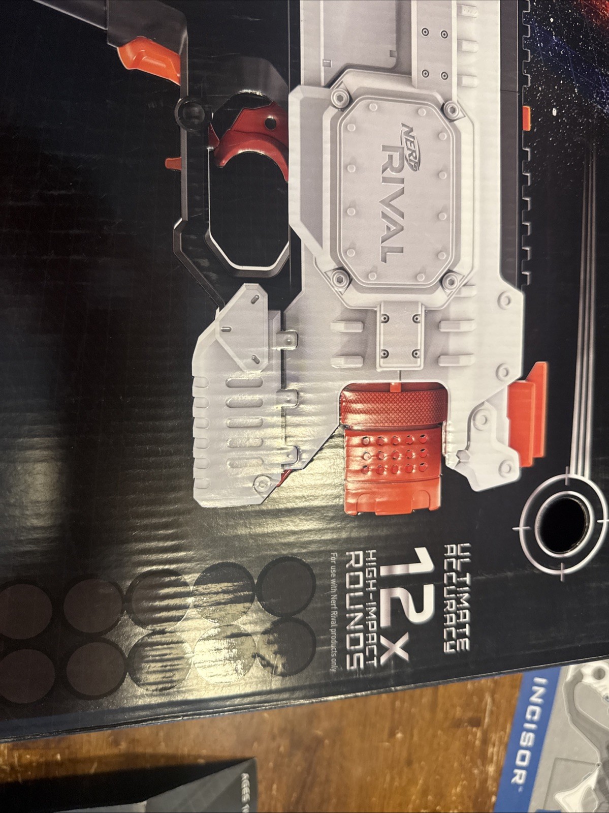 NERF Rival C1698 Phantom Corps Hera Mxvii 1200 Blaster With Original Packaging