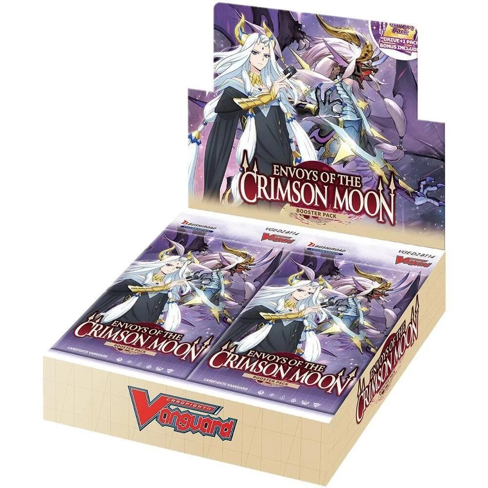 Cardfight!! Vanguard Envoys Of The Crimson Moon Booster Box - Factory Sealed