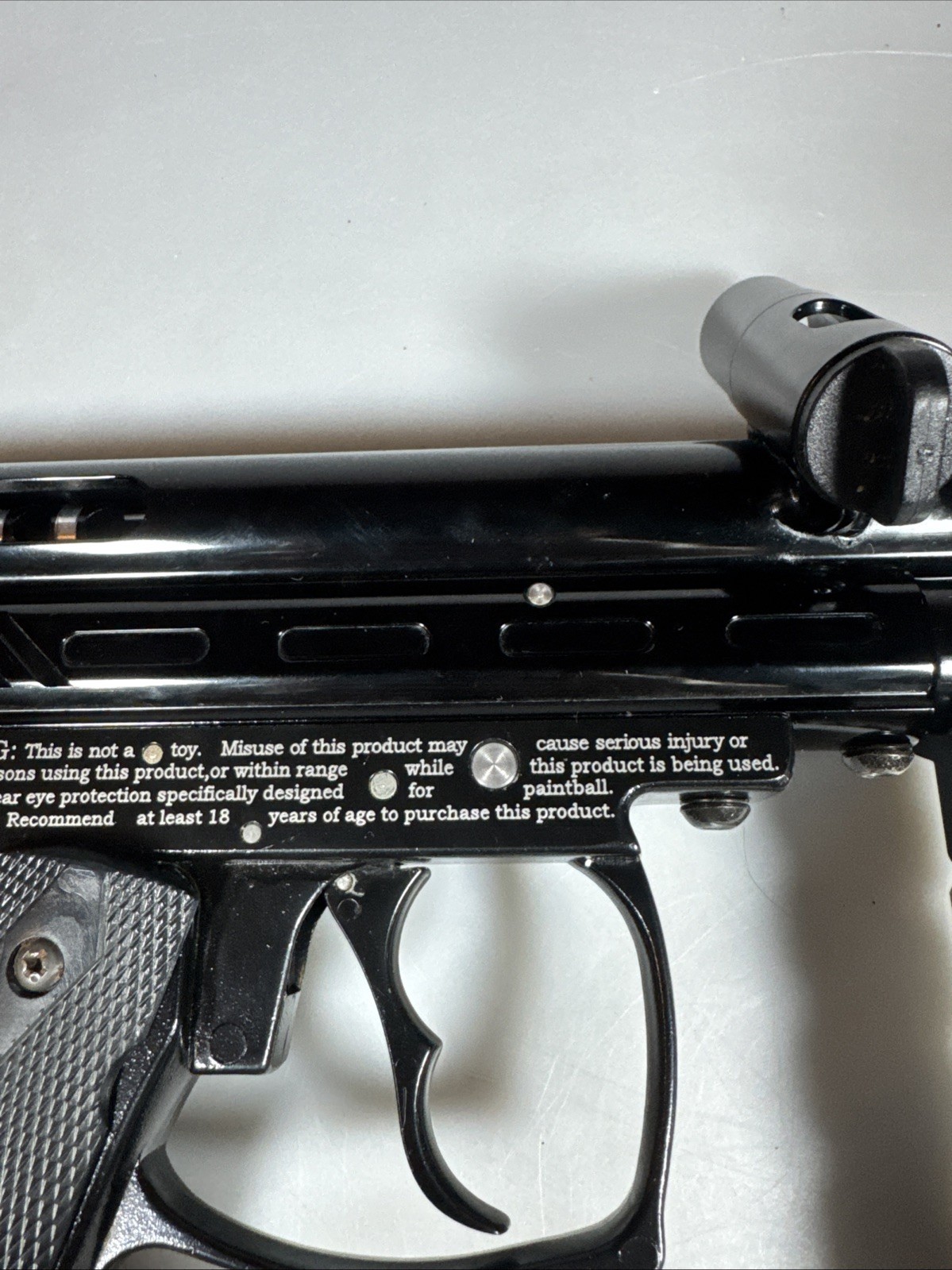 Kingman Spyder Shutter Paintball Gun Java Edition .68 Cal Kit In Box