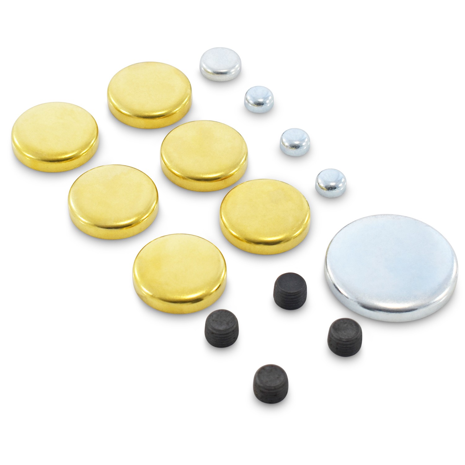 Proform for Brass Freeze Plug Kit For Ford 289/302/351W Engines All Sizes Needed